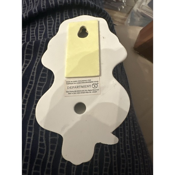 Vintage Pawprints Dog Leash Holder Department 56 NIB Read - Picture 3 of 7